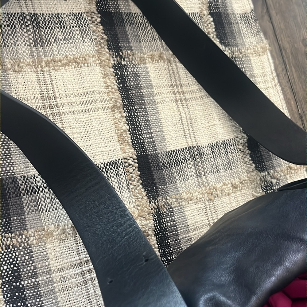 COS Lamb Leather Bucket Tote Bag - Picture 9 of 17